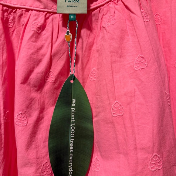 FARM Rio Richelieu Neon Pink Maxi Skirt (Medium) - Picture 3 of 8